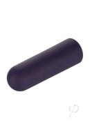 Turbo Buzz Rechargeable Rounded Mini Bullet - Purple